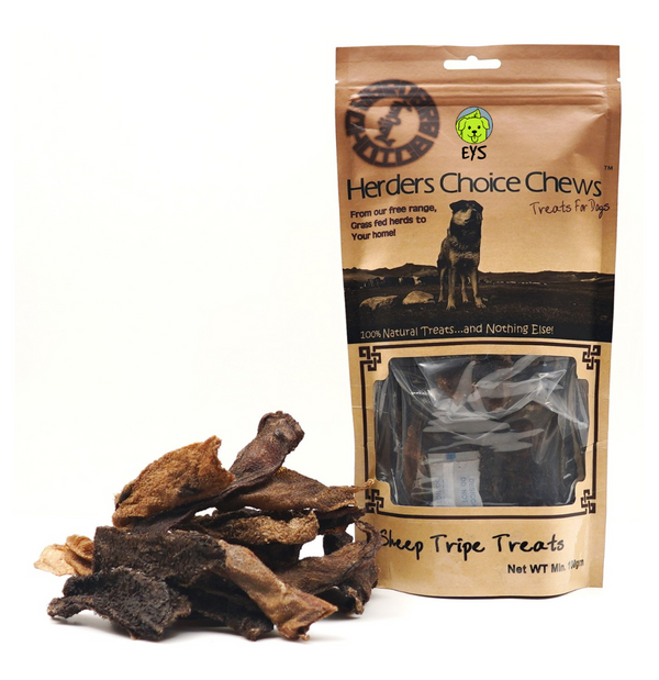 Elassy Herders Choice Nature Dog Treats Lamb Green Tripe (3.5 Oz)