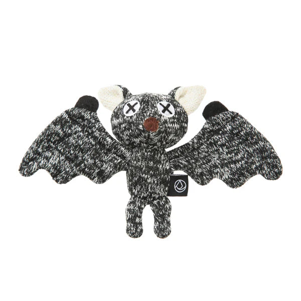 FAD Extra Small Bat Plush Dog Toy - Squeaky & Durable