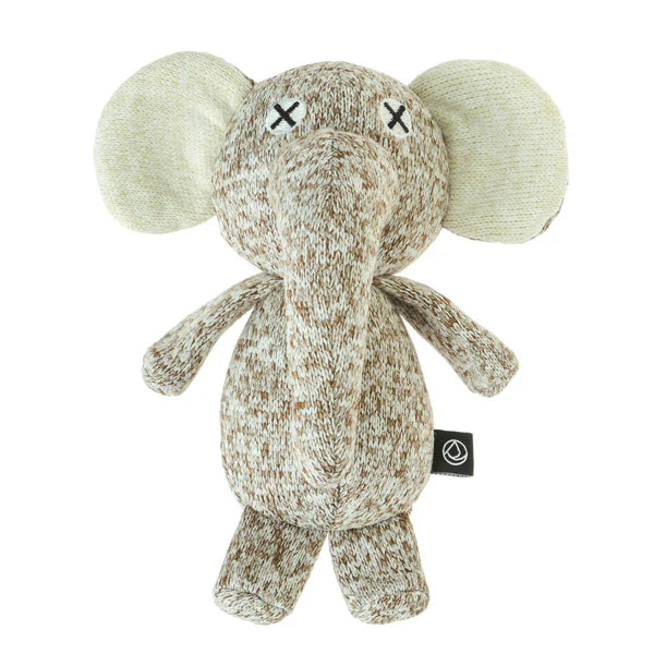 FAD L Plush Elephant Dog Toy - Large, Squeaky & Durable